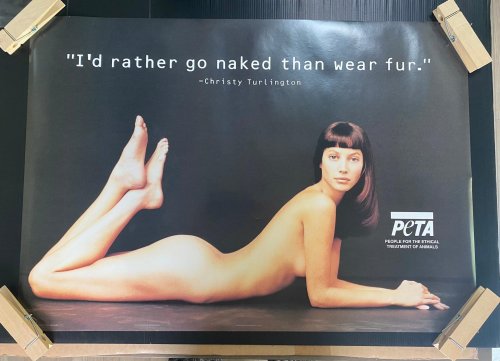 I d rather go naked than wear fur
