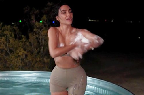 Ким кардашян kim kardashian голая