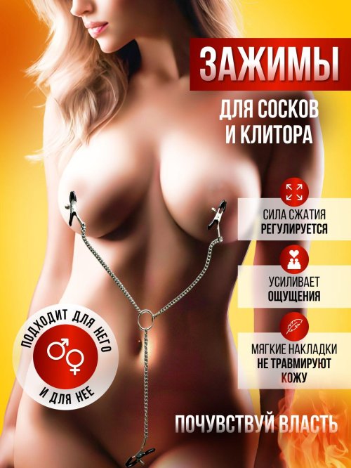 Зажим для сосков и клитора