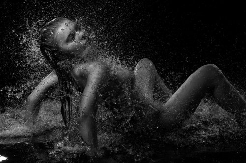 Фотосессия с водой